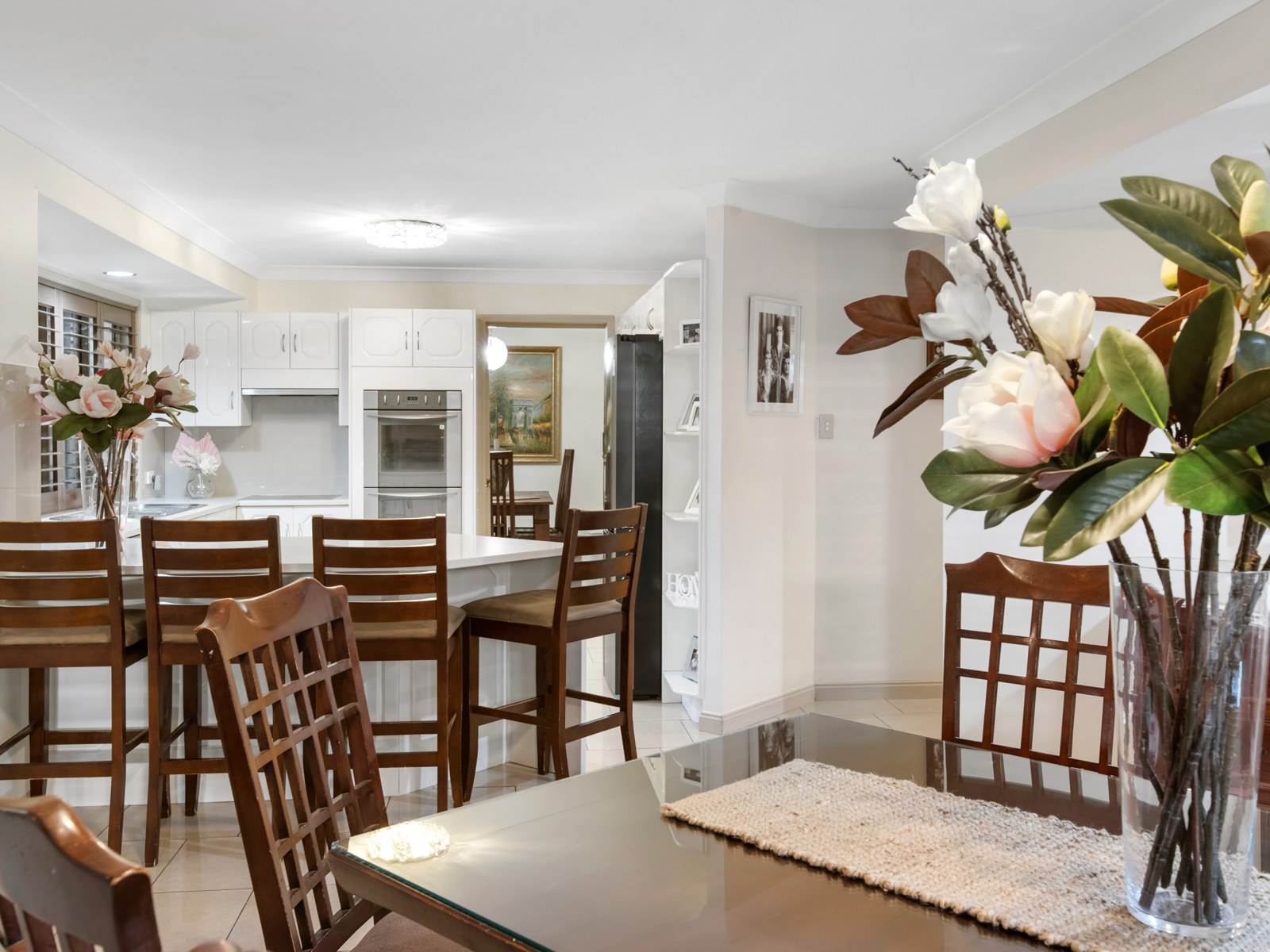 Kitchen and meals area