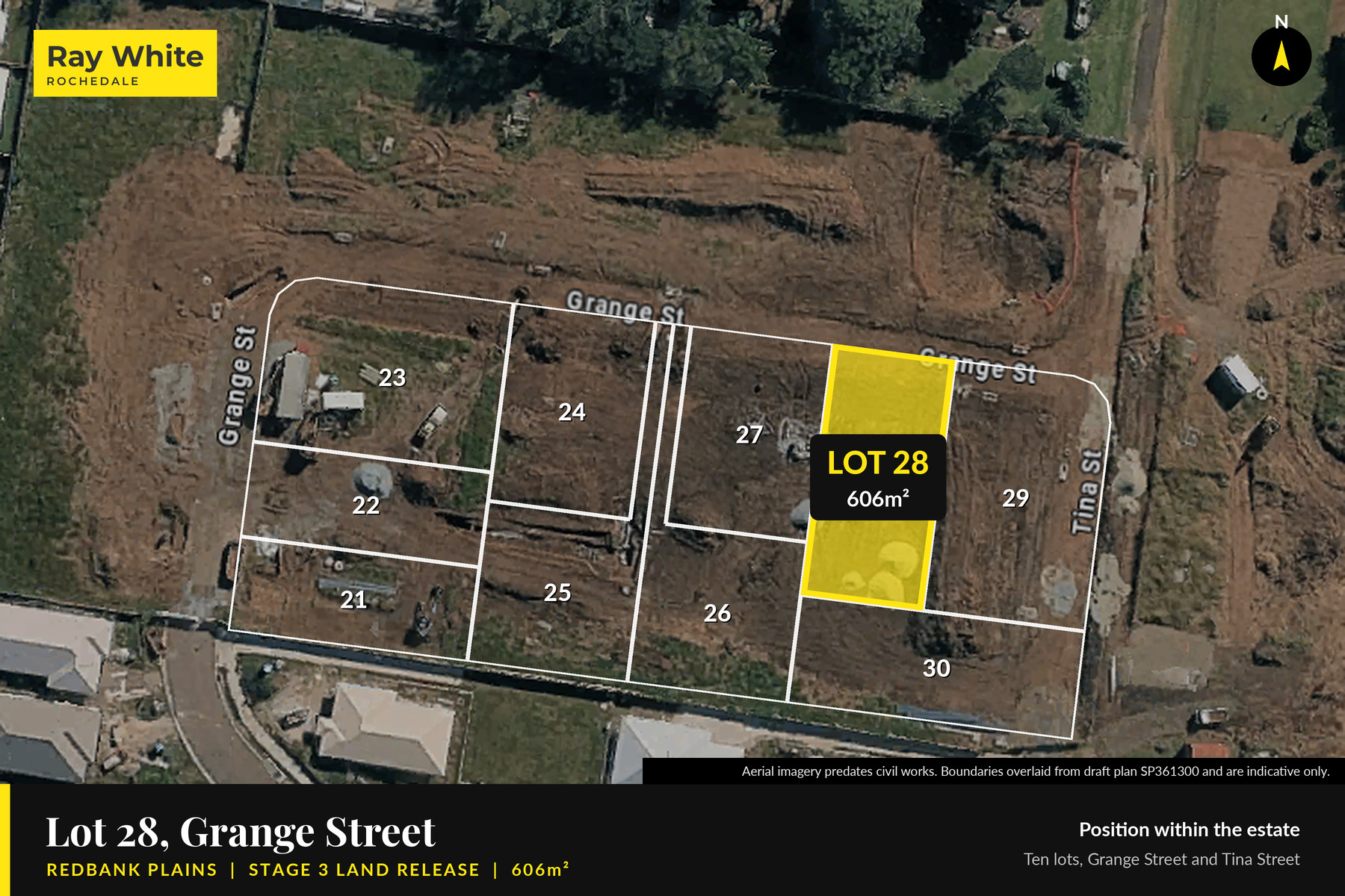 Lot 28 on site, 606m², Grange Street Redbank Plains