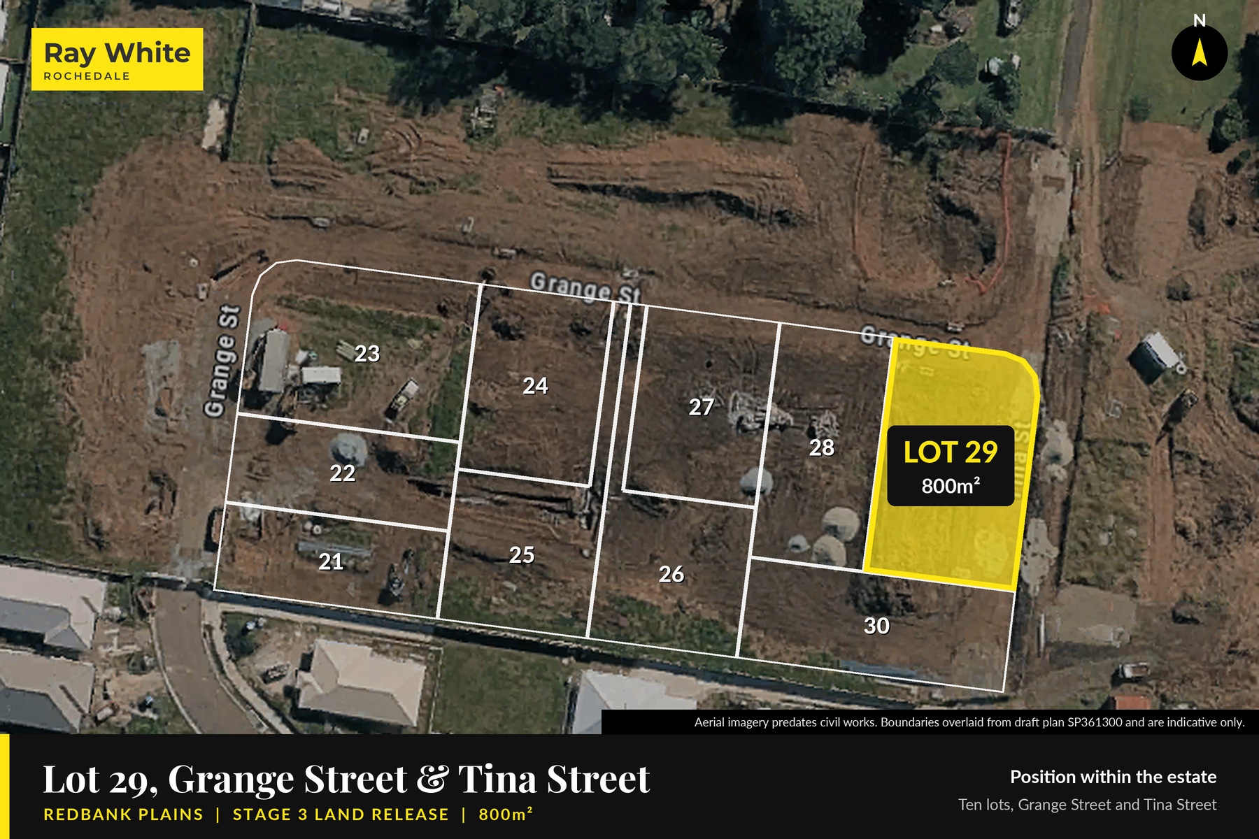 Lot 29 on site, 800m², Grange Street and Tina Street Redbank Plains