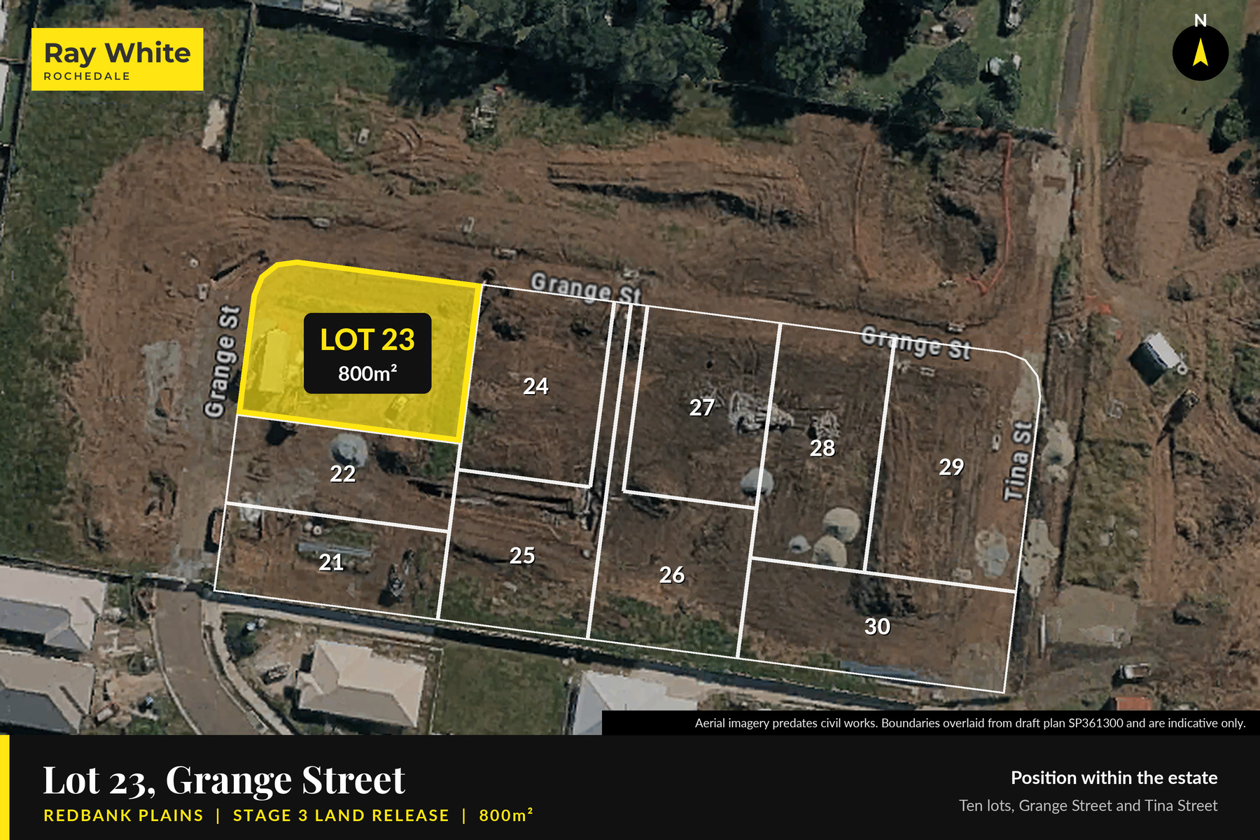 Lot 23 on site, 800m², Grange Street Redbank Plains