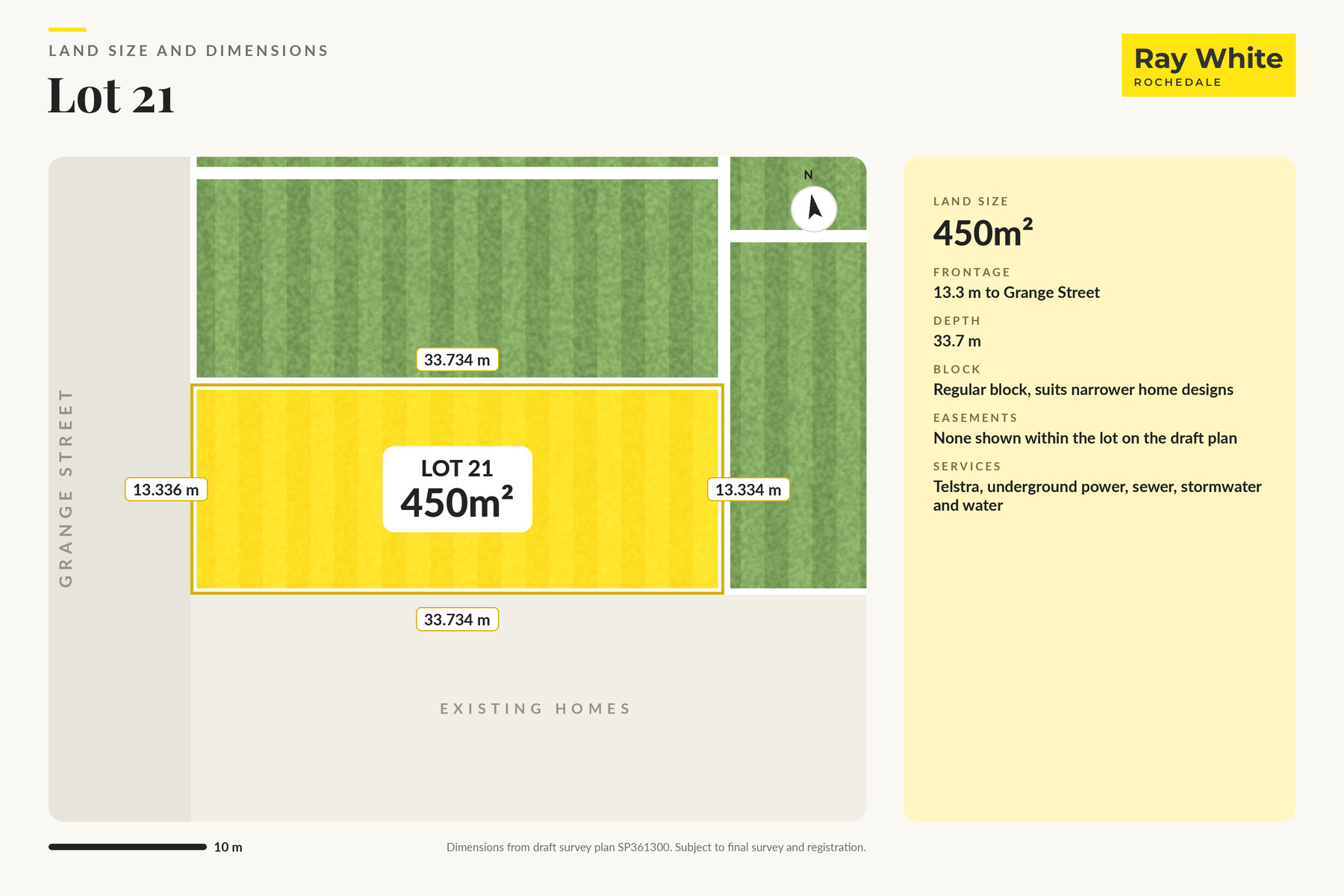 Lot 21 lot plan, 450m², Grange Street Redbank Plains