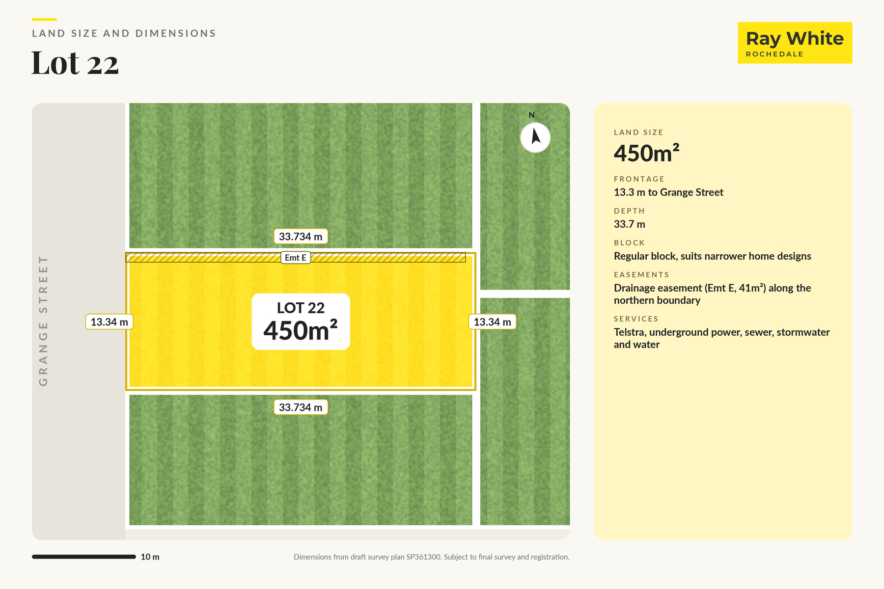 Lot 22 lot plan, 450m², Grange Street Redbank Plains