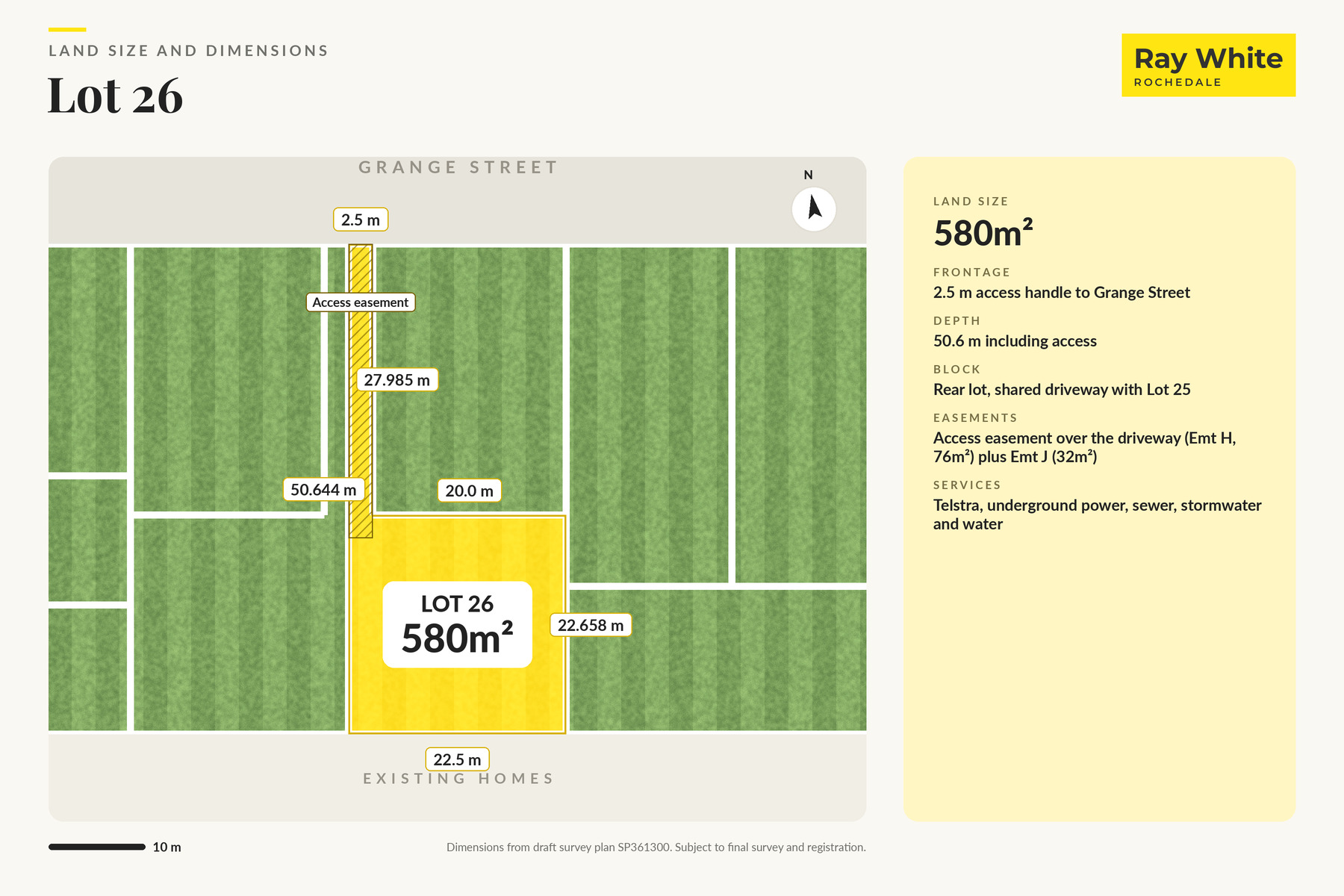 Lot 26 lot plan, 580m², Grange Street Redbank Plains