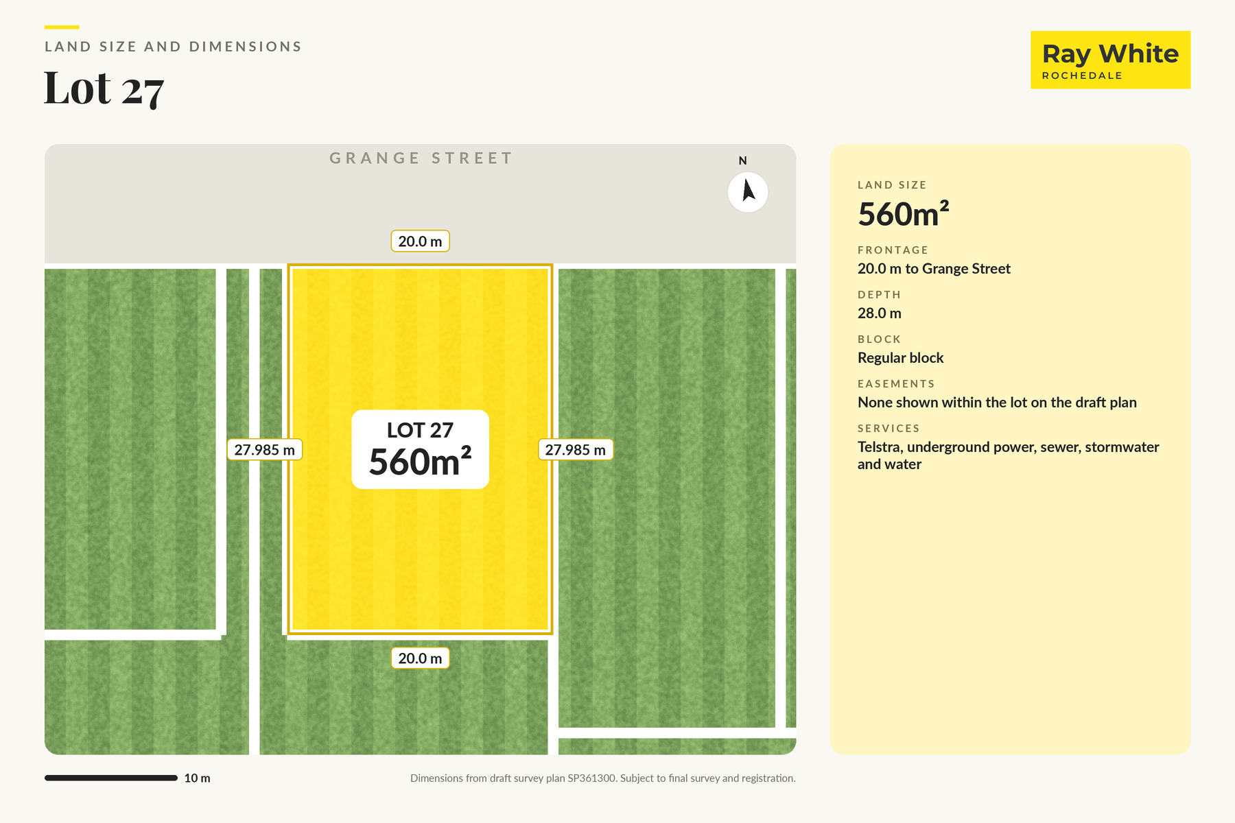 Lot 27 lot plan, 560m², Grange Street Redbank Plains