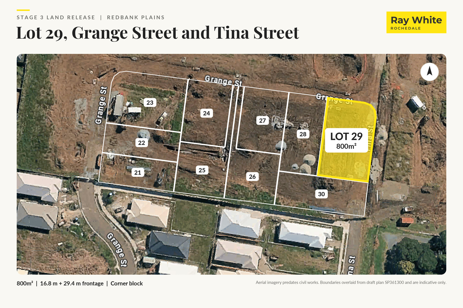 Lot 29 on site, 800m², Grange Street and Tina Street Redbank Plains