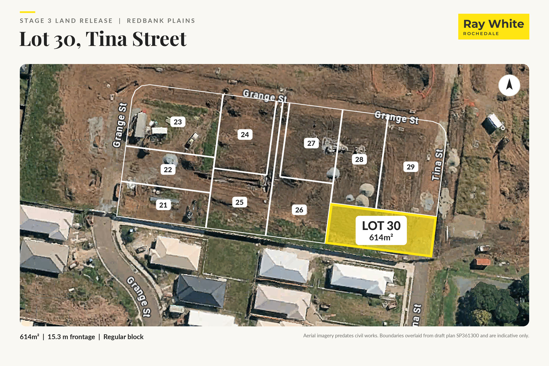 Lot 30 on site, 614m², Tina Street Redbank Plains